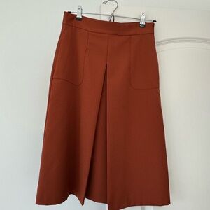 Forever 21 Terracotta A-Line Skirt